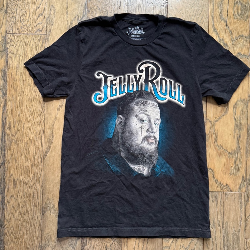 Jelly Roll Tour Shirt Adult Size Medium Double Sided
